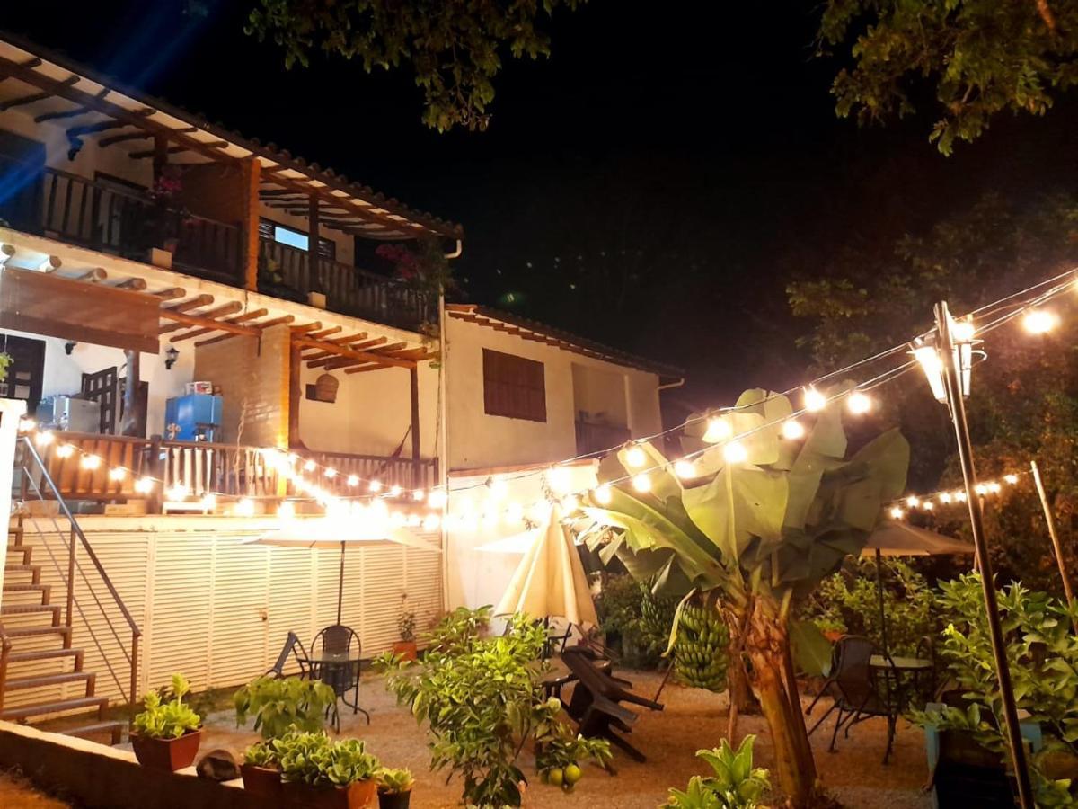 Casona Chara Hotel Barichara Bagian luar foto