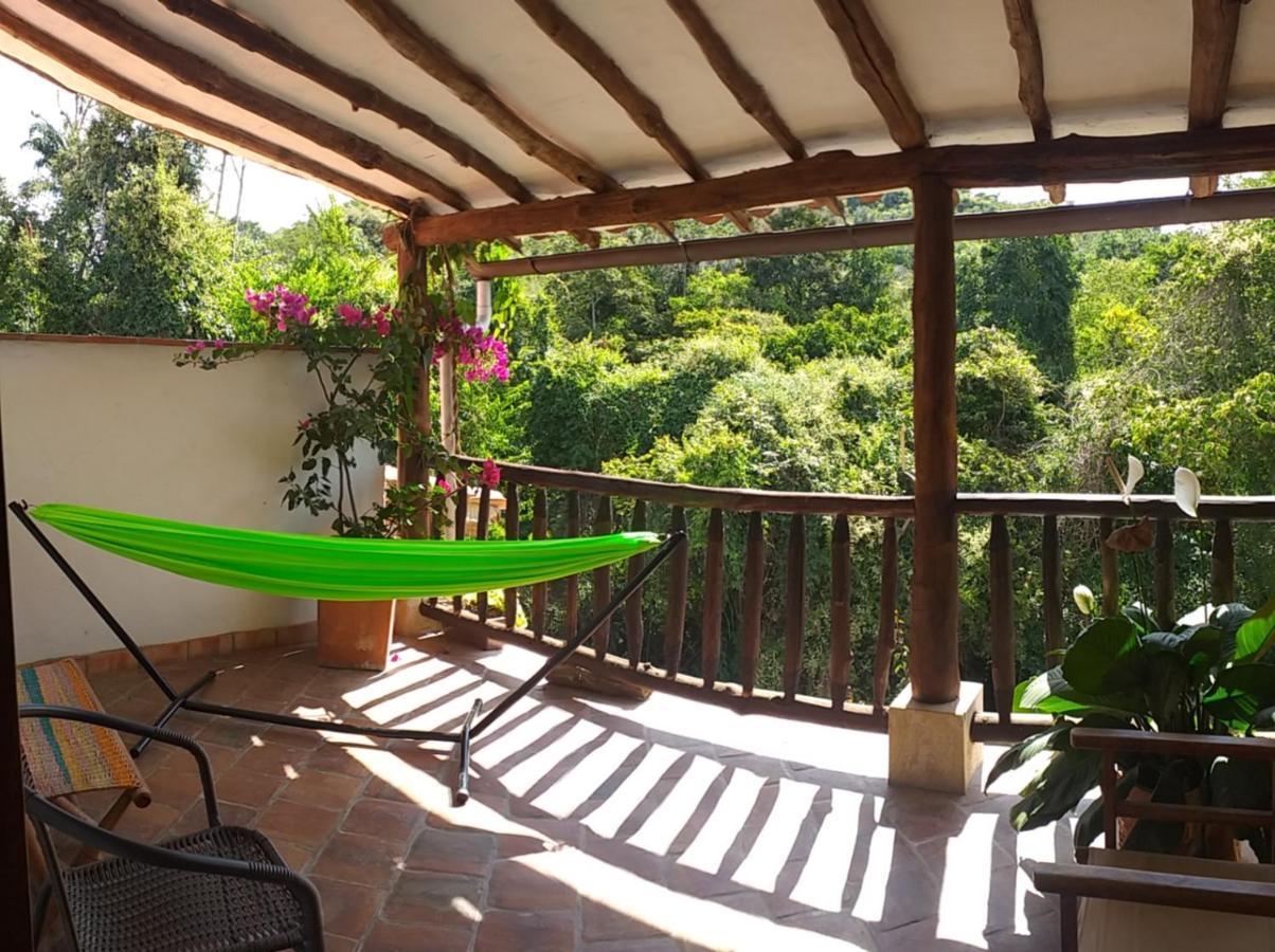 Casona Chara Hotel Barichara Bagian luar foto