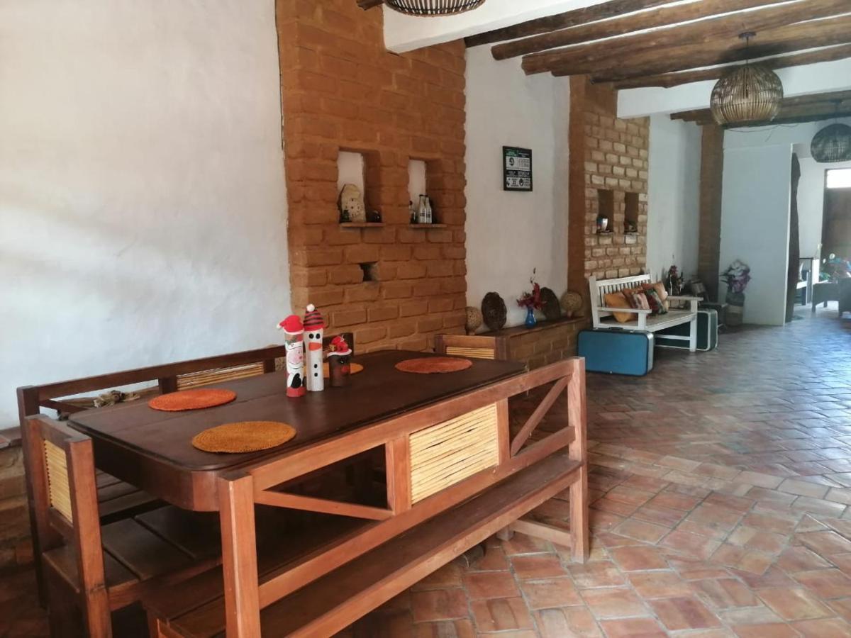 Casona Chara Hotel Barichara Bagian luar foto