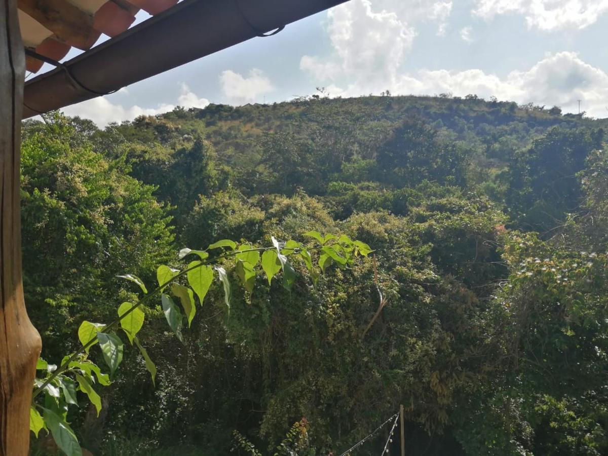 Casona Chara Hotel Barichara Bagian luar foto