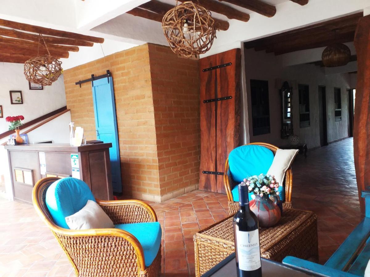 Casona Chara Hotel Barichara Bagian luar foto