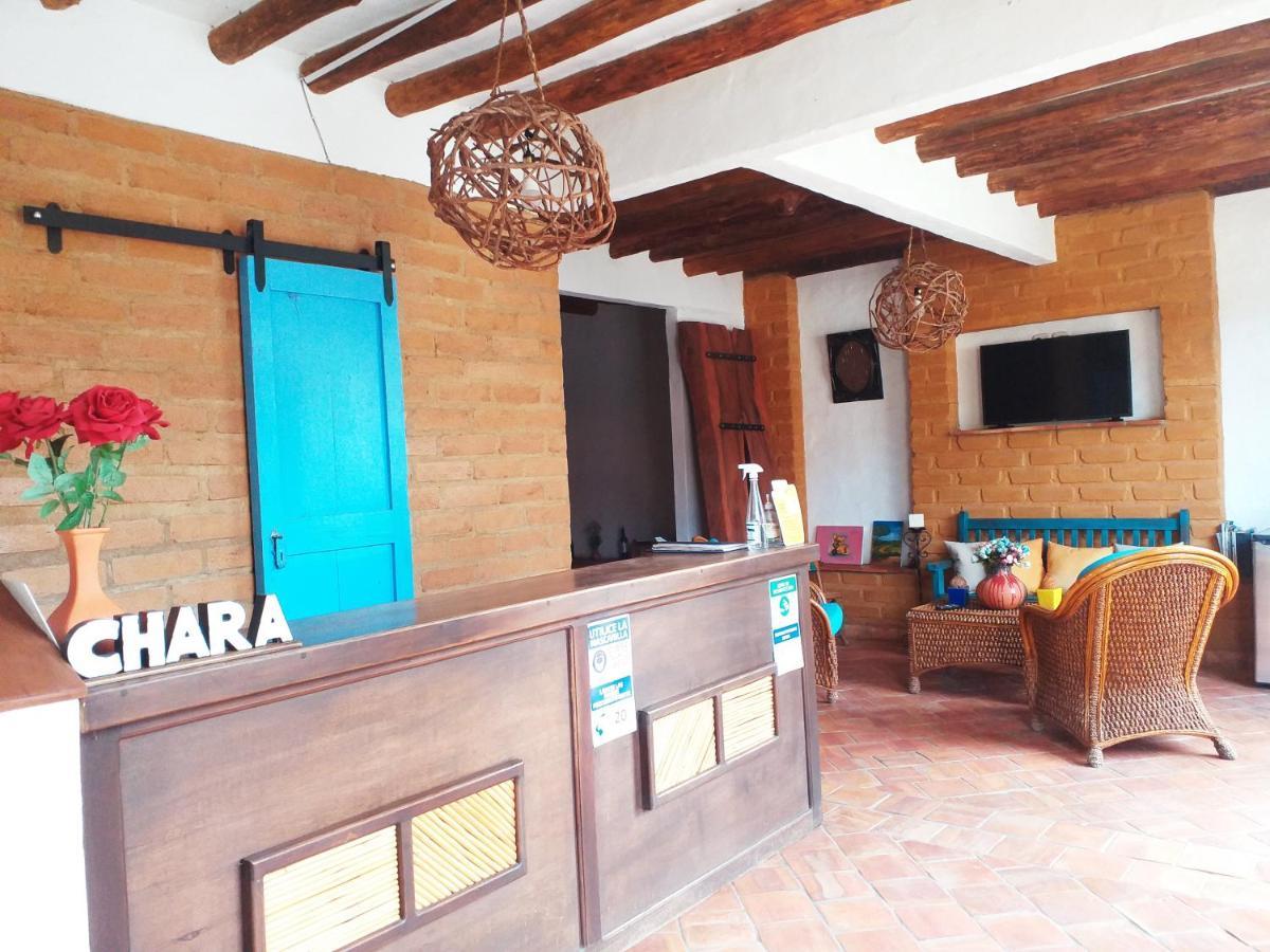 Casona Chara Hotel Barichara Bagian luar foto