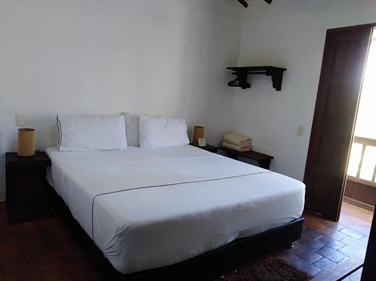 Casona Chara Hotel Barichara Bagian luar foto
