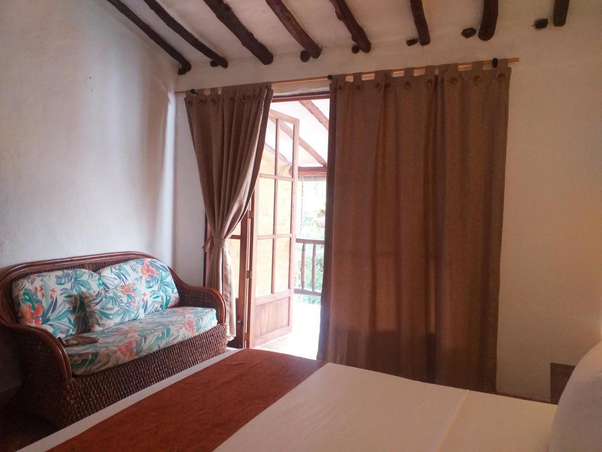 Casona Chara Hotel Barichara Bagian luar foto