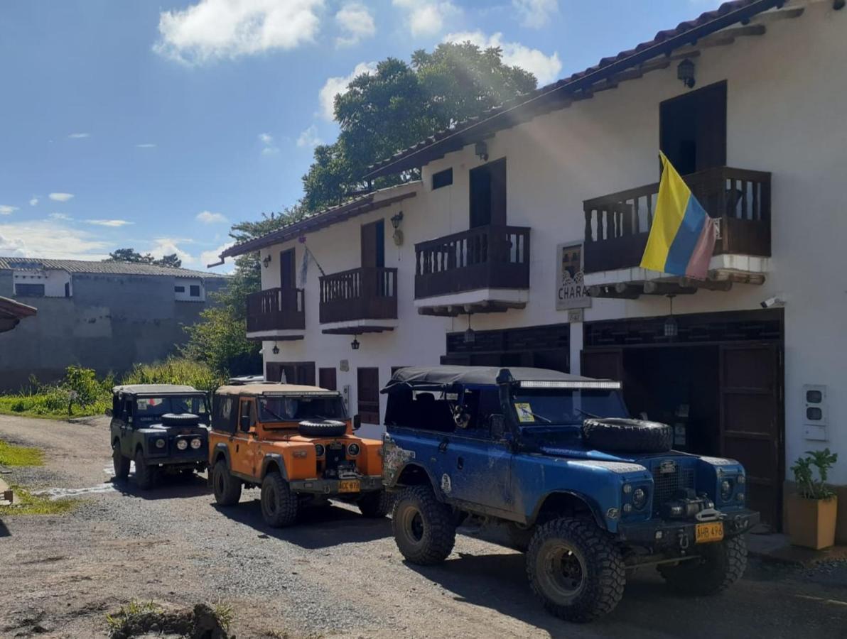 Casona Chara Hotel Barichara Bagian luar foto