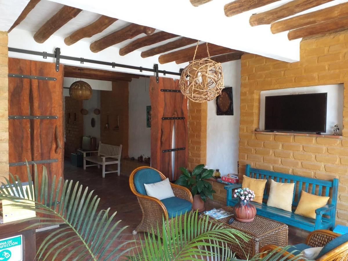 Casona Chara Hotel Barichara Bagian luar foto
