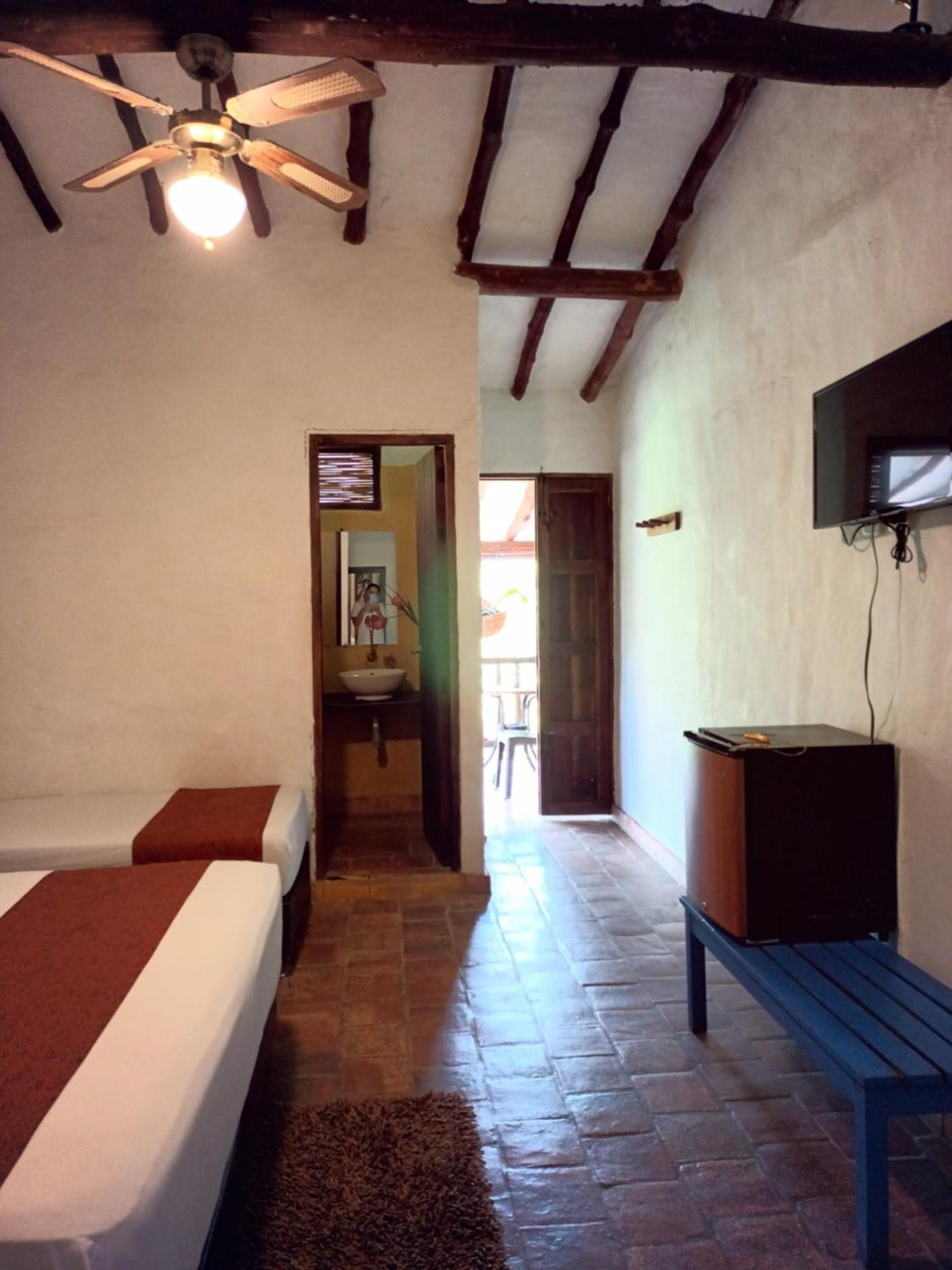 Casona Chara Hotel Barichara Bagian luar foto