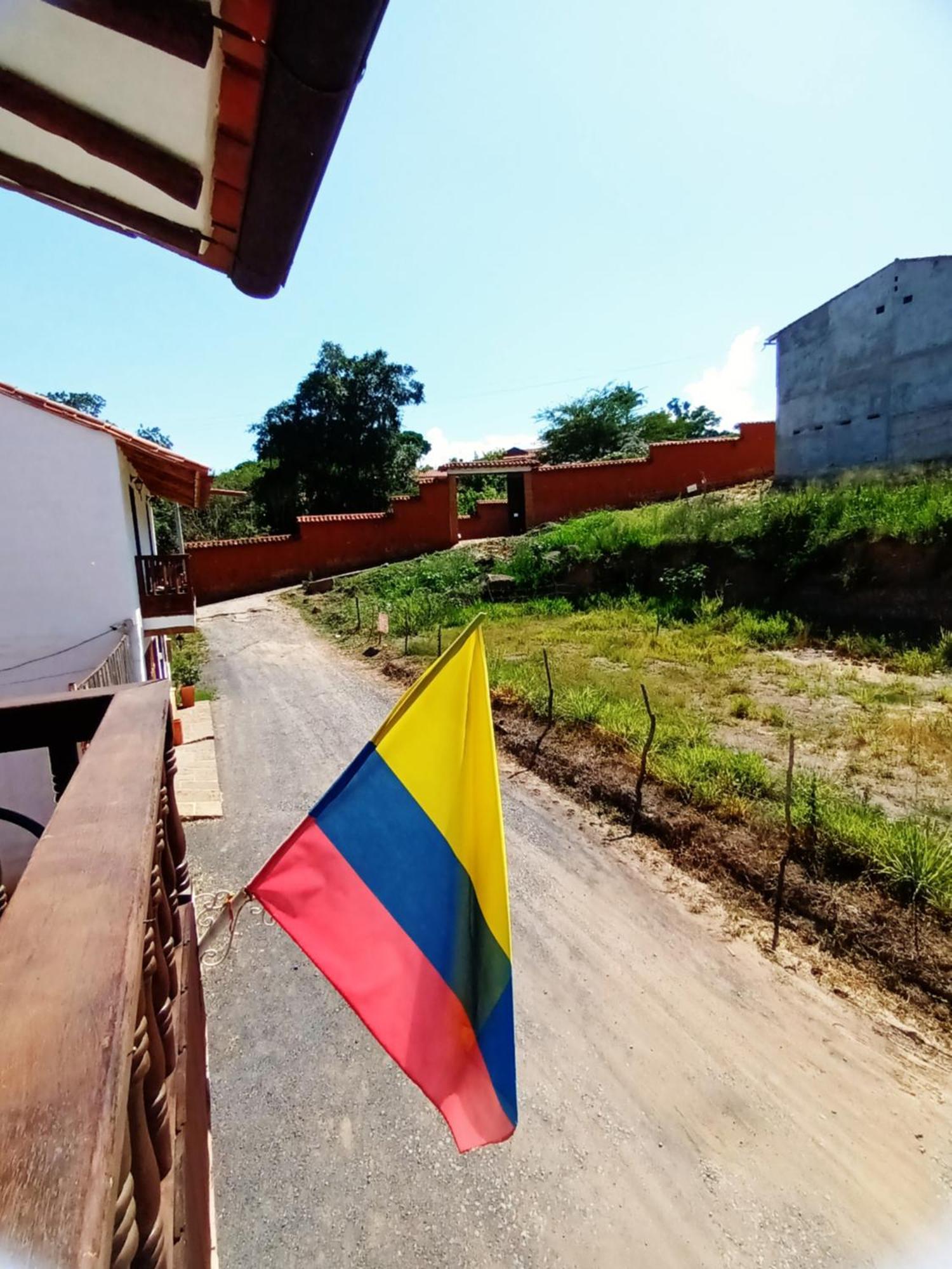 Casona Chara Hotel Barichara Bagian luar foto