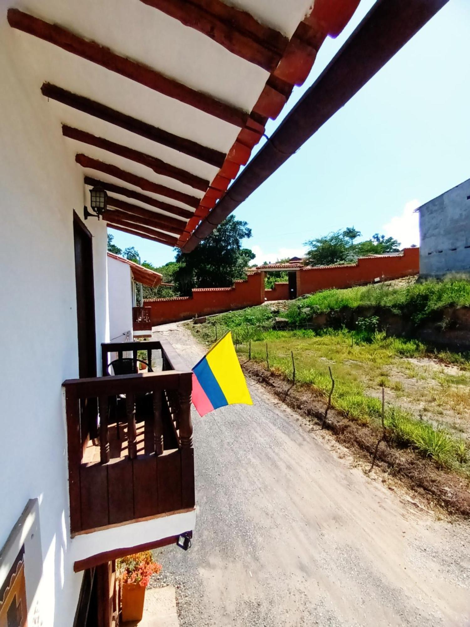 Casona Chara Hotel Barichara Bagian luar foto