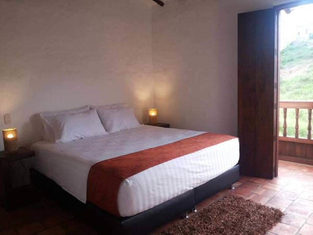 Casona Chara Hotel Barichara Ruang foto