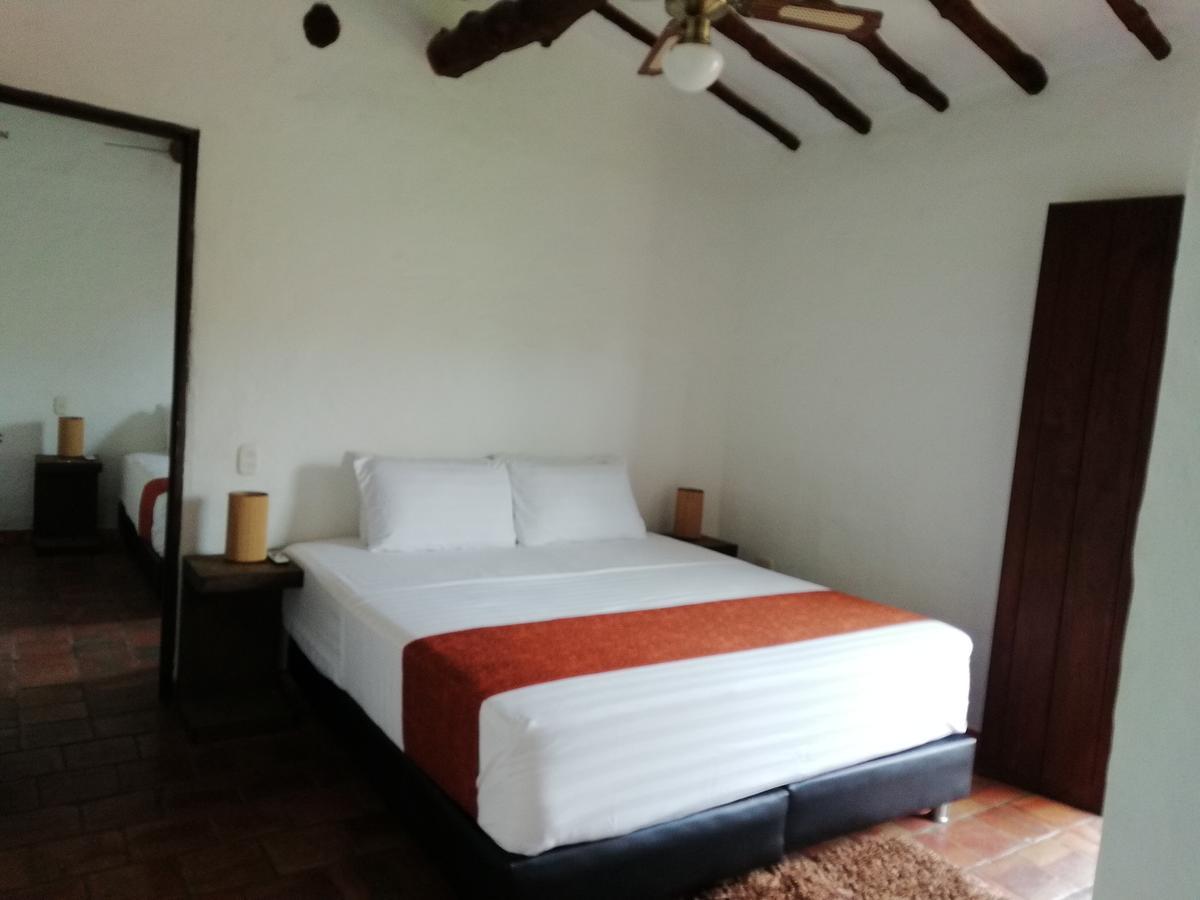 Casona Chara Hotel Barichara Bagian luar foto