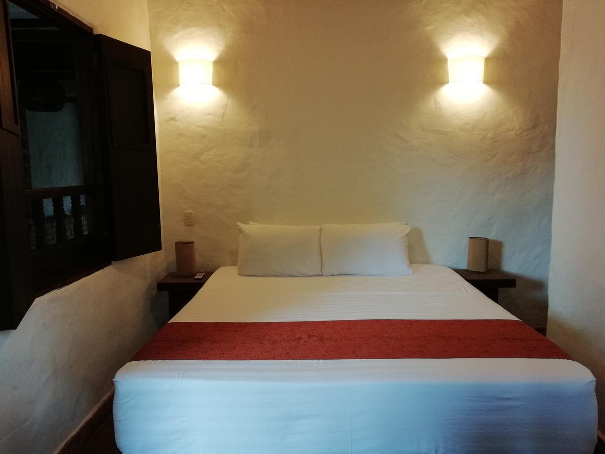 Casona Chara Hotel Barichara Bagian luar foto