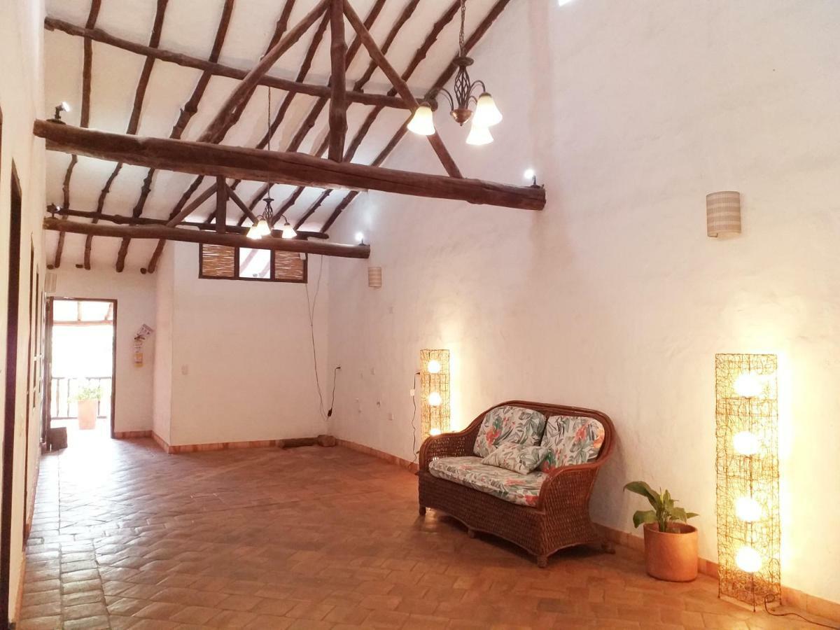 Casona Chara Hotel Barichara Bagian luar foto