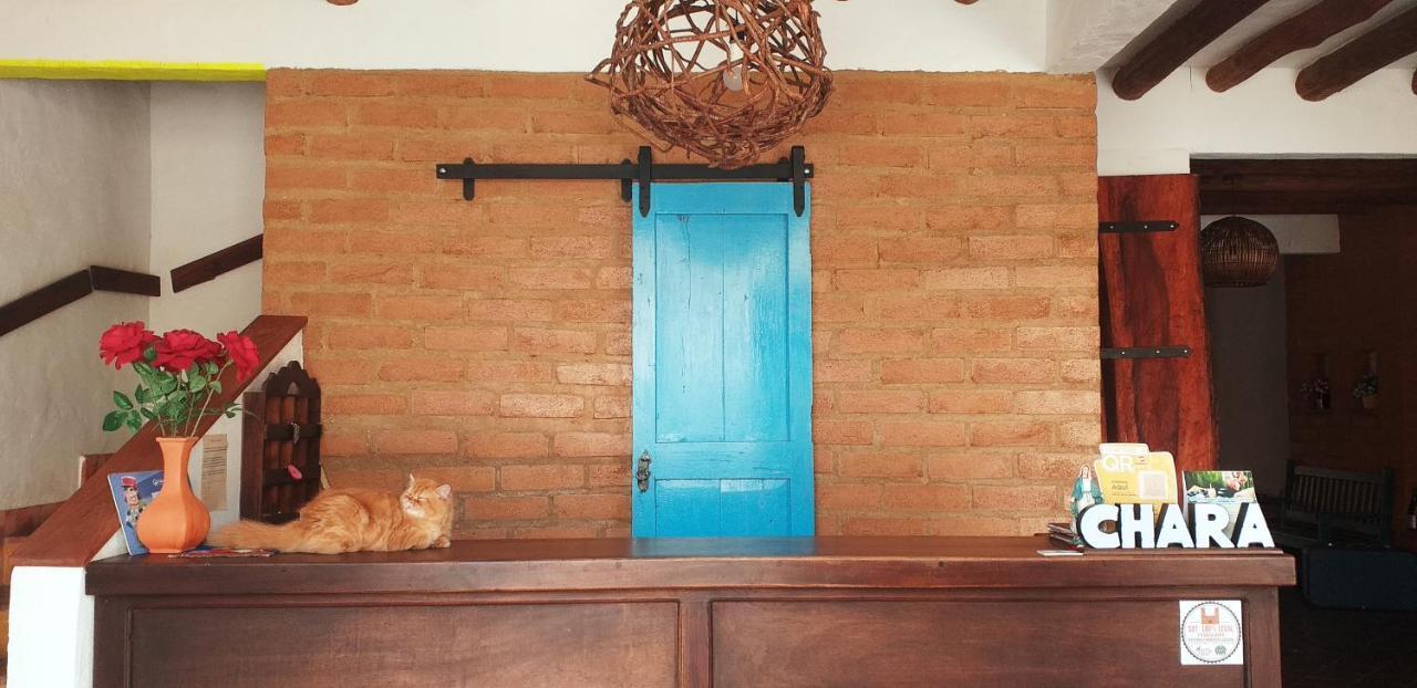 Casona Chara Hotel Barichara Bagian luar foto